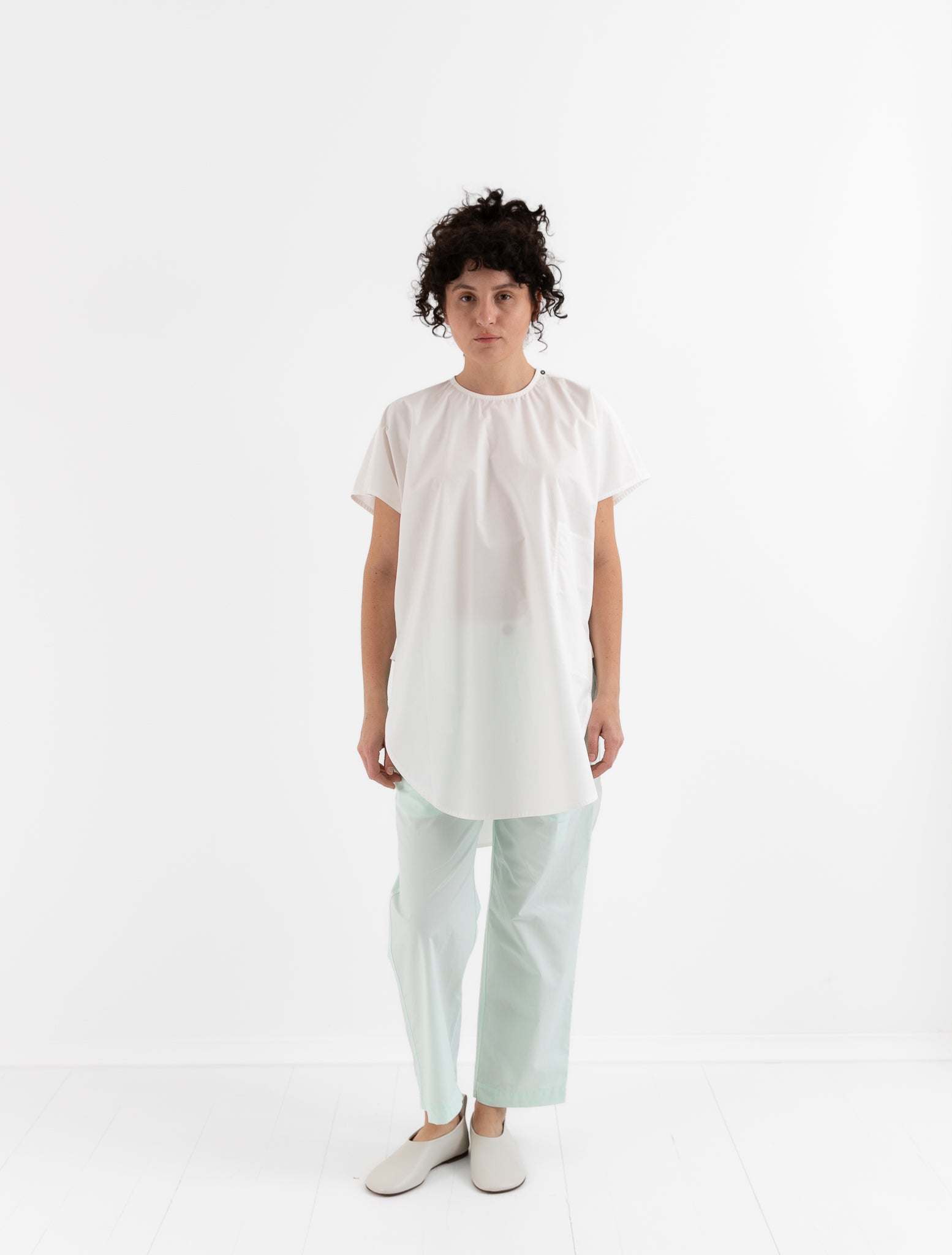 Sofie D'Hoore Bront Shirt in Off White - SOFIE D'HOORE at Worthwhile - shop TOP