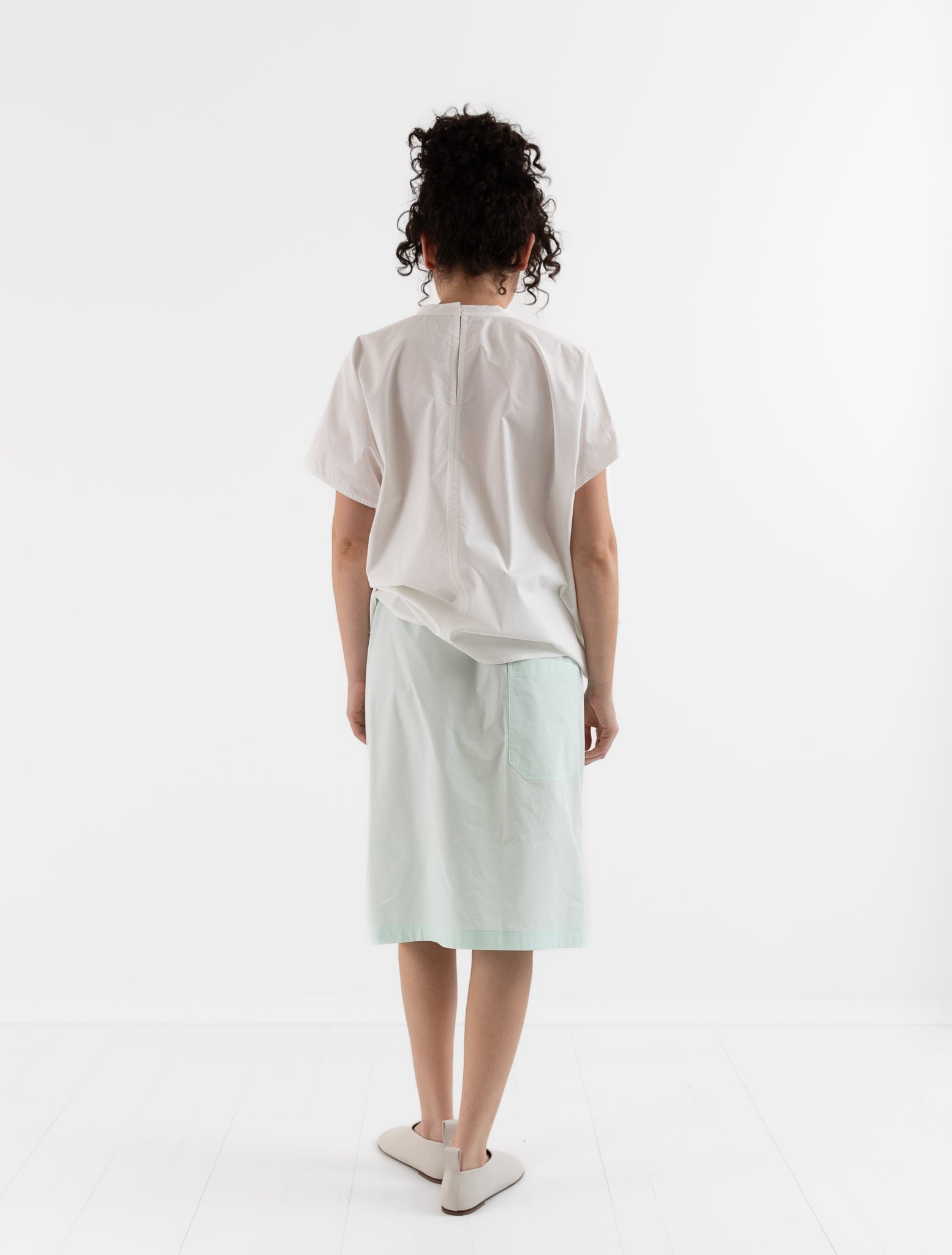 Sofie D'Hoore Spot Skirt in Mint - SOFIE D'HOORE at Worthwhile - shop SKIRT