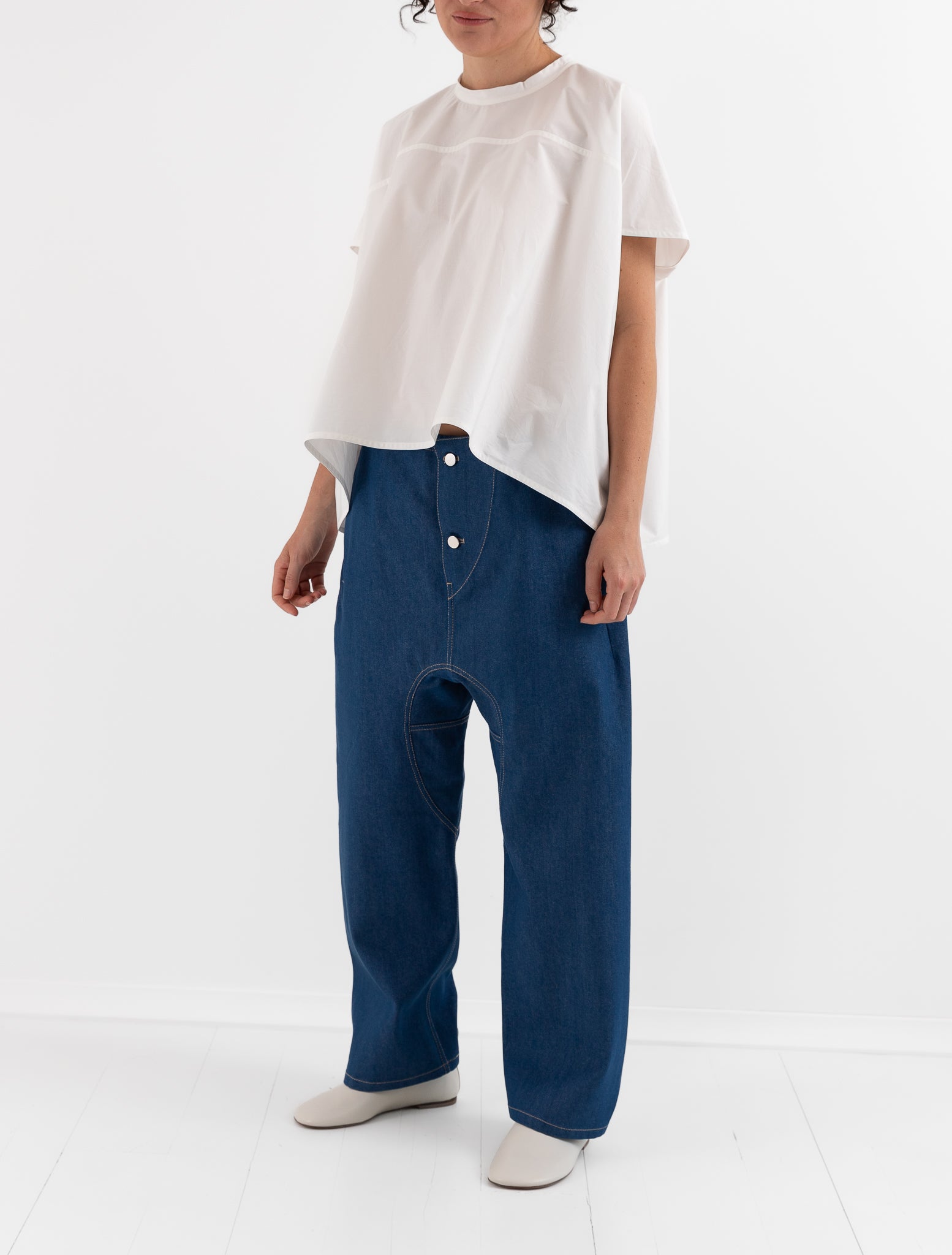 Sofie D'Hoore Pheon Jeans in Lapis - SOFIE D'HOORE at Worthwhile - shop PANT