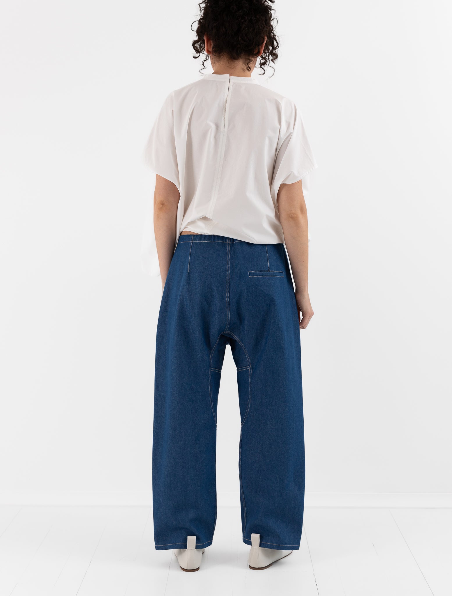 Sofie D'Hoore Pheon Jeans in Lapis - SOFIE D'HOORE at Worthwhile - shop PANT