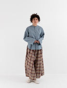 Sofie D'Hoore Bayu Shirt in Mercury - SOFIE D'HOORE at Worthwhile - shop TOP