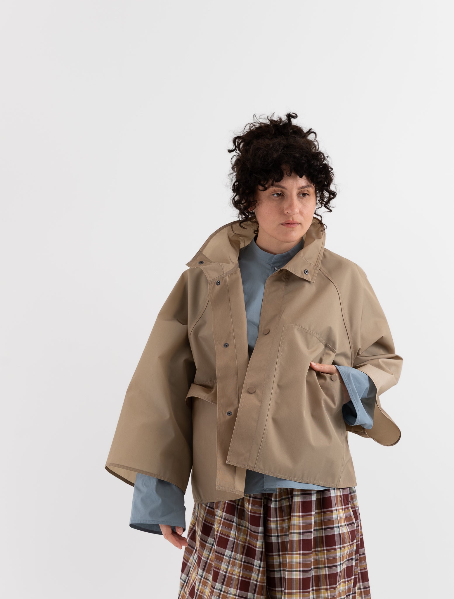 Sofie D'Hoore Ceil Jacket in Moonstone - SOFIE D'HOORE at Worthwhile - shop JACKET