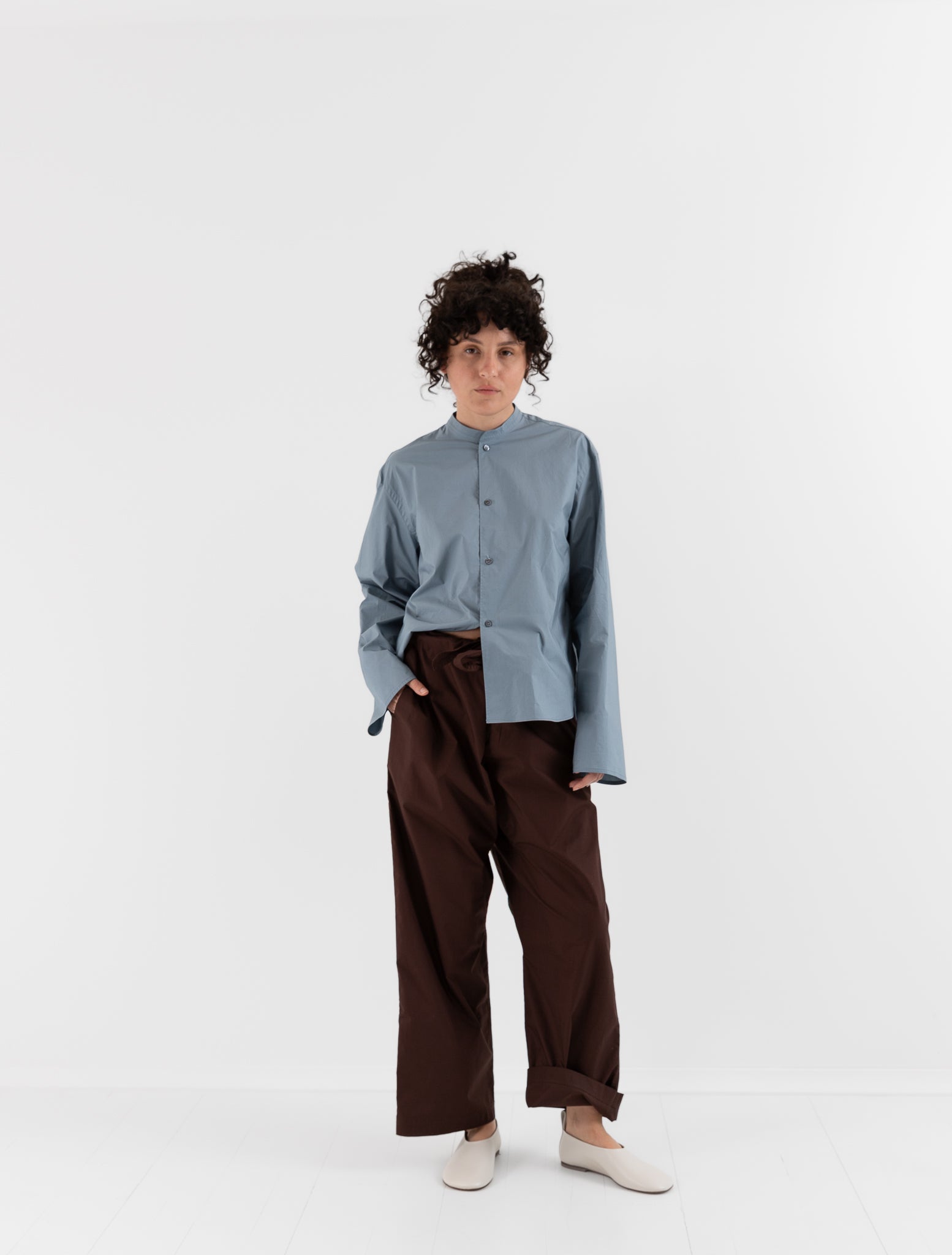 Sofie D'Hoore Pirin Pant in Cacao - SOFIE D'HOORE at Worthwhile - shop PANT