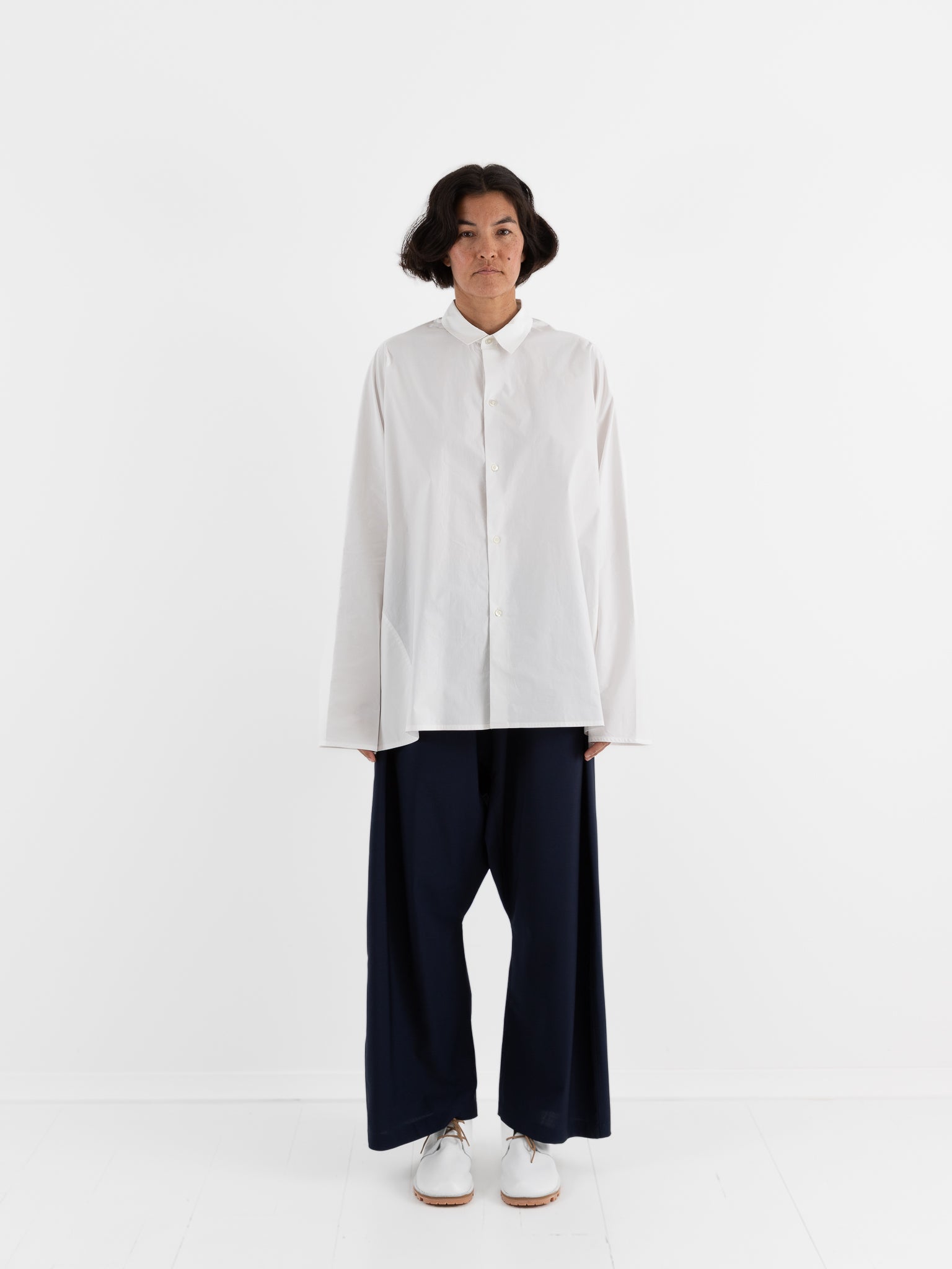 Sofie D'Hoore Tag T-Shirt in Off White Curated at Jake and Jones