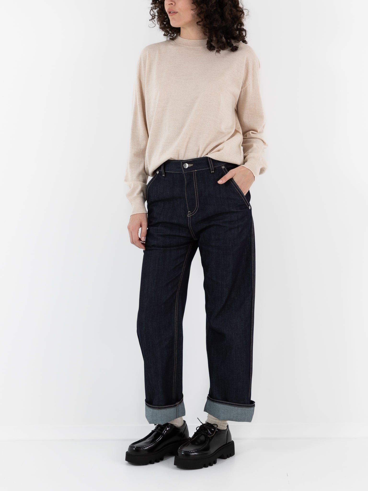 Sofie D'Hoore Palu Pants in Raw Blue - SOFIE D'HOORE at Worthwhile - shop PANT