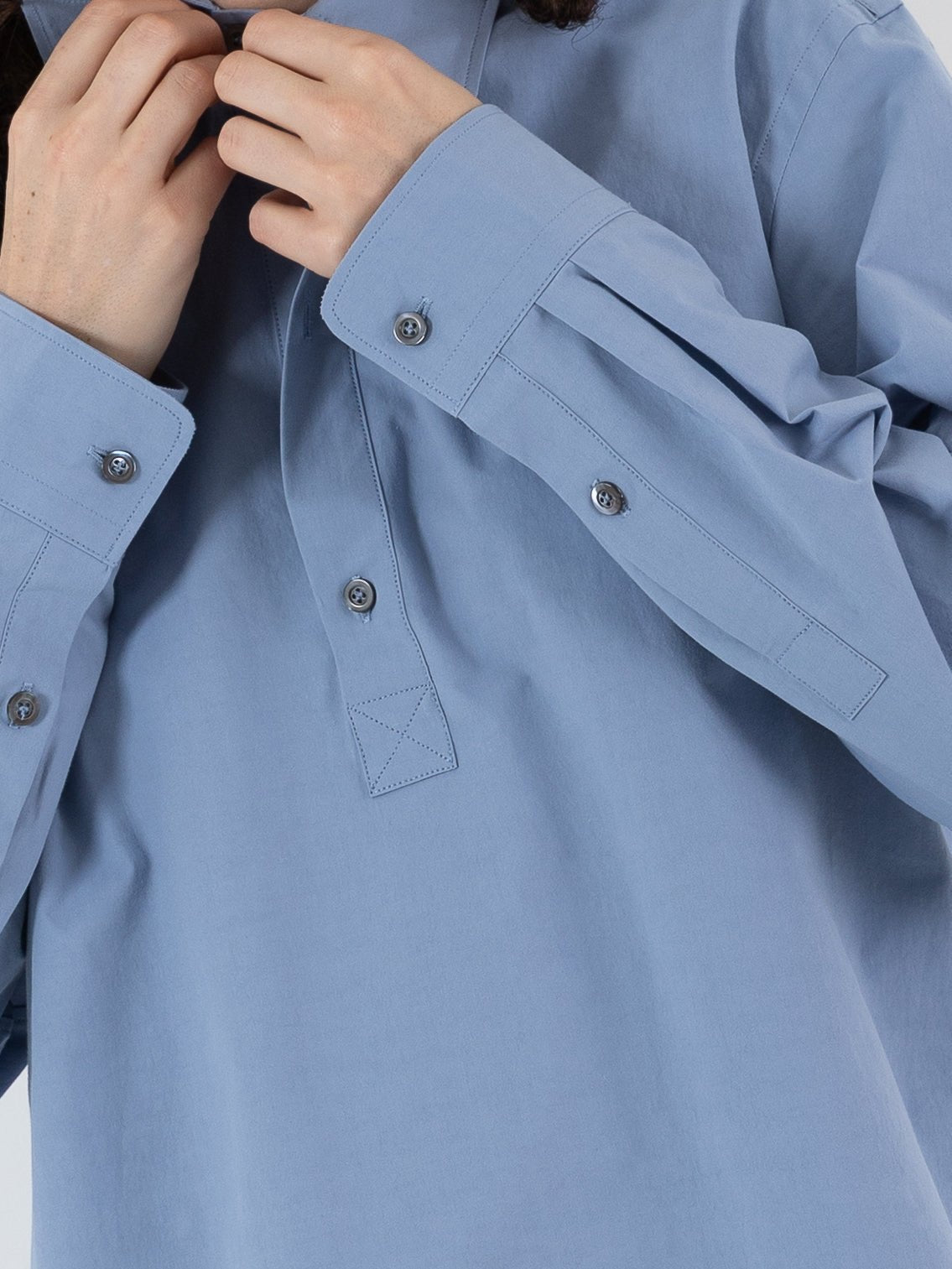 Sofie D'Hoore Beuys Shirt in Dolphin - SOFIE D'HOORE at Worthwhile - shop TOP