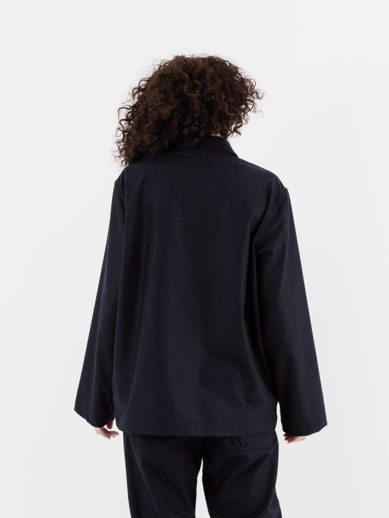 Sofie D'Hoore Cimabue Jacket in Indigo Melange - SOFIE D'HOORE at Worthwhile