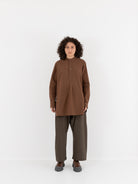 Sofie D'Hoore Baselitz Shirt in Chestnut - SOFIE D'HOORE at Worthwhile
