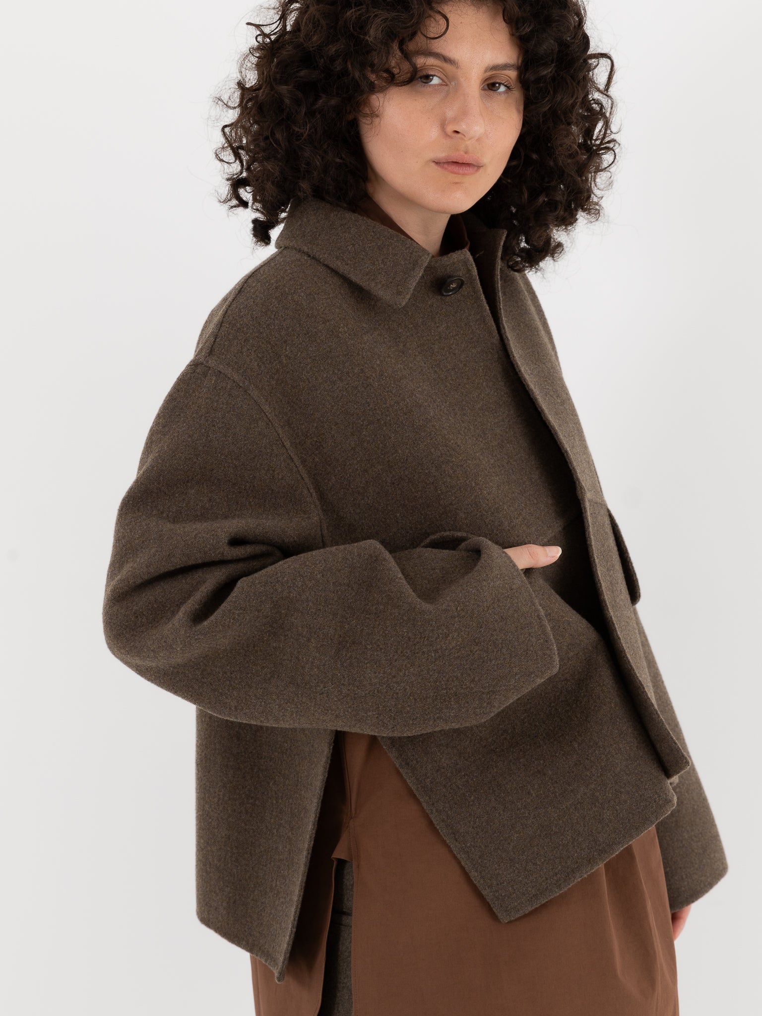 Sofie D'Hoore Cox Jacket in Mink - SOFIE D'HOORE at Worthwhile - shop JACKET