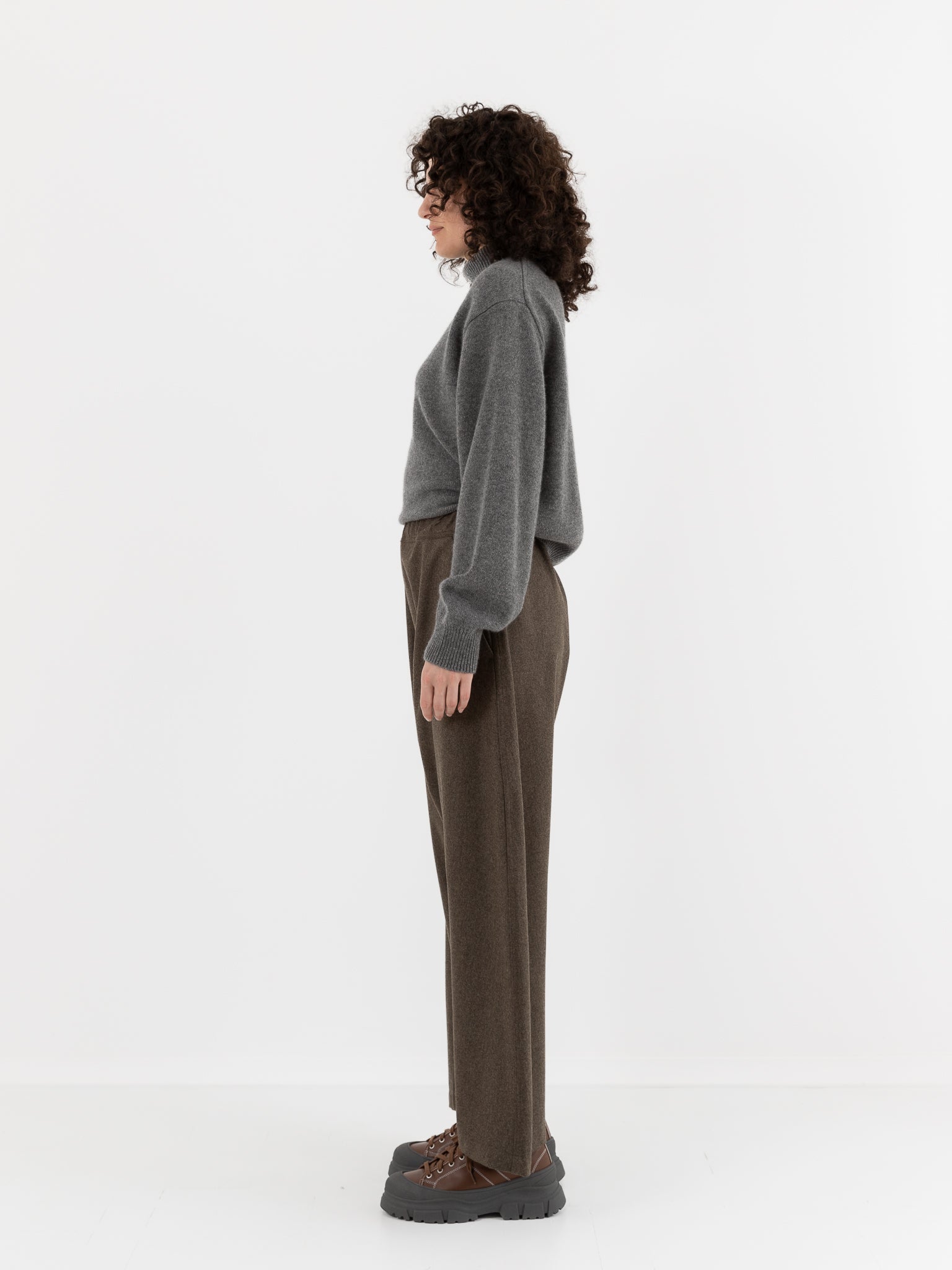 【SOFIE D'HOORE】 PIPERS クラシックパンツ 34　デザート Sofie D'Hoore Plof Pant in Mink at Worthwhile