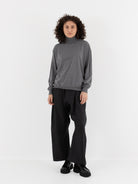 Sofie D'Hoore Maffei Sweater in Steel - SOFIE D'HOORE at Worthwhile