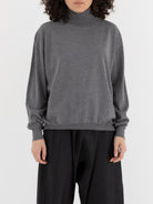 Sofie D'Hoore Maffei Sweater in Steel - SOFIE D'HOORE at Worthwhile
