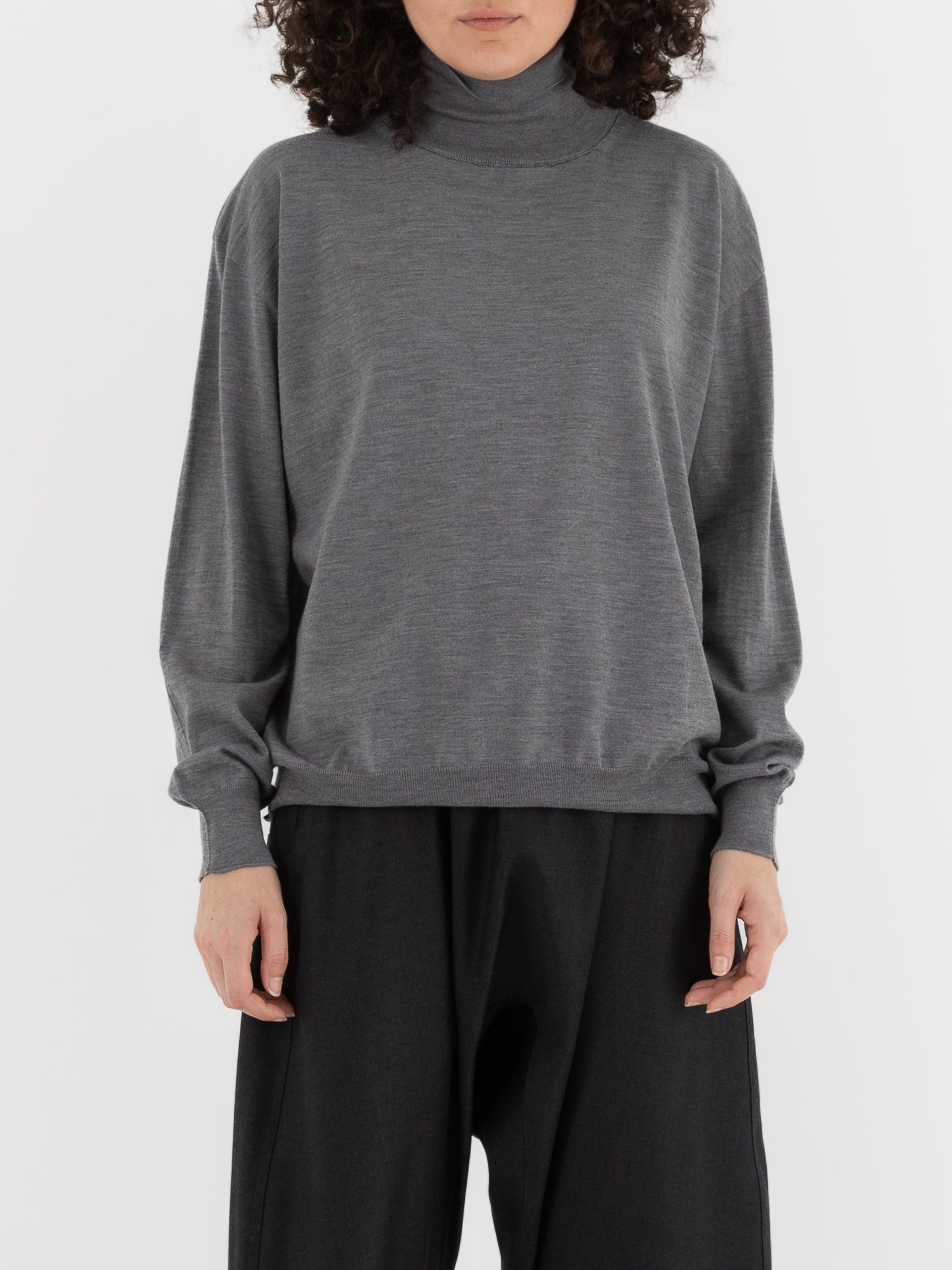 Sofie D'Hoore Maffei Sweater in Steel - SOFIE D'HOORE at Worthwhile