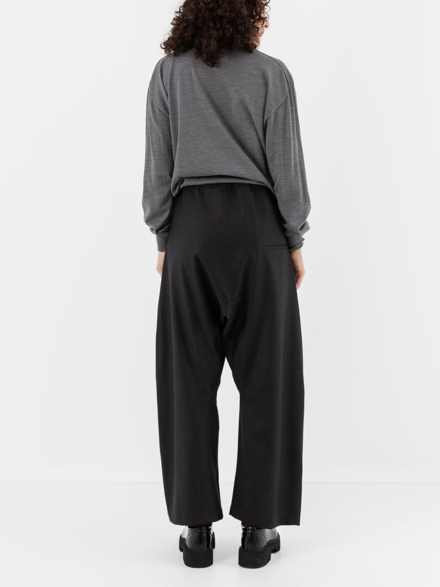 Sofie D'Hoore Plof Pant in Charcoal - SOFIE D'HOORE at Worthwhile