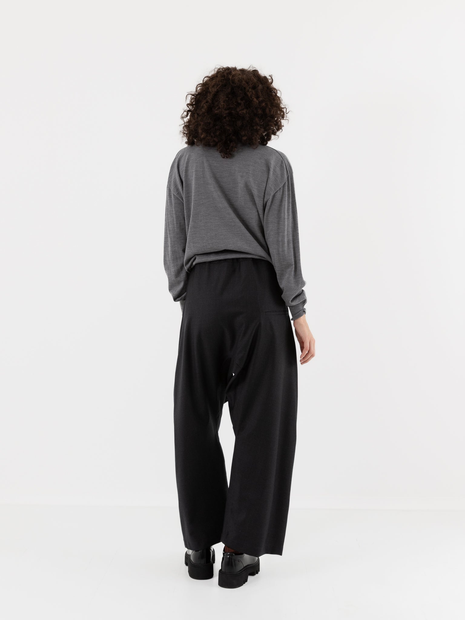Sofie D'Hoore Maffei Sweater in Steel - SOFIE D'HOORE at Worthwhile