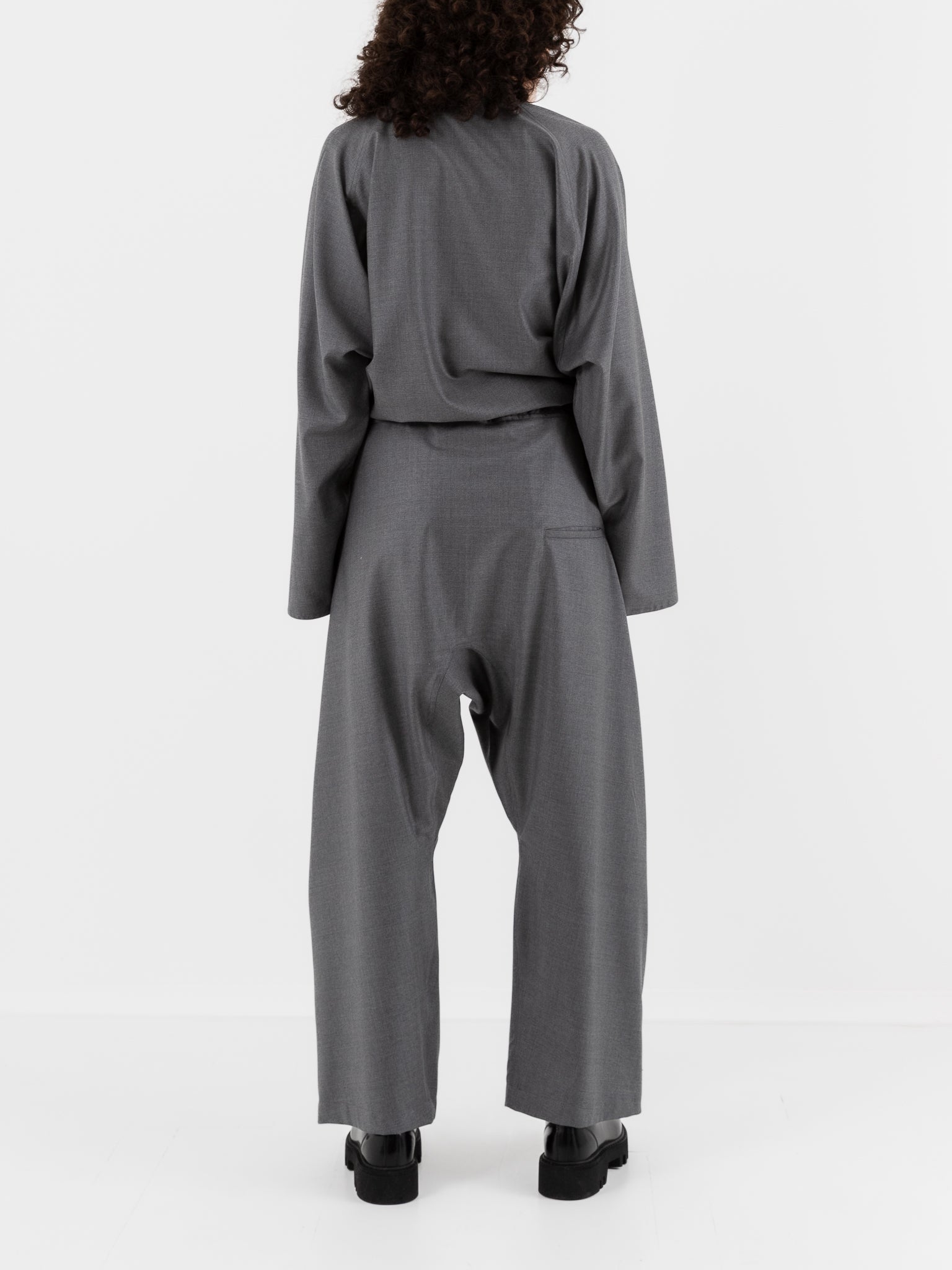 Sofie D'Hoore Plof Pant in Mid Grey - SOFIE D'HOORE at Worthwhile
