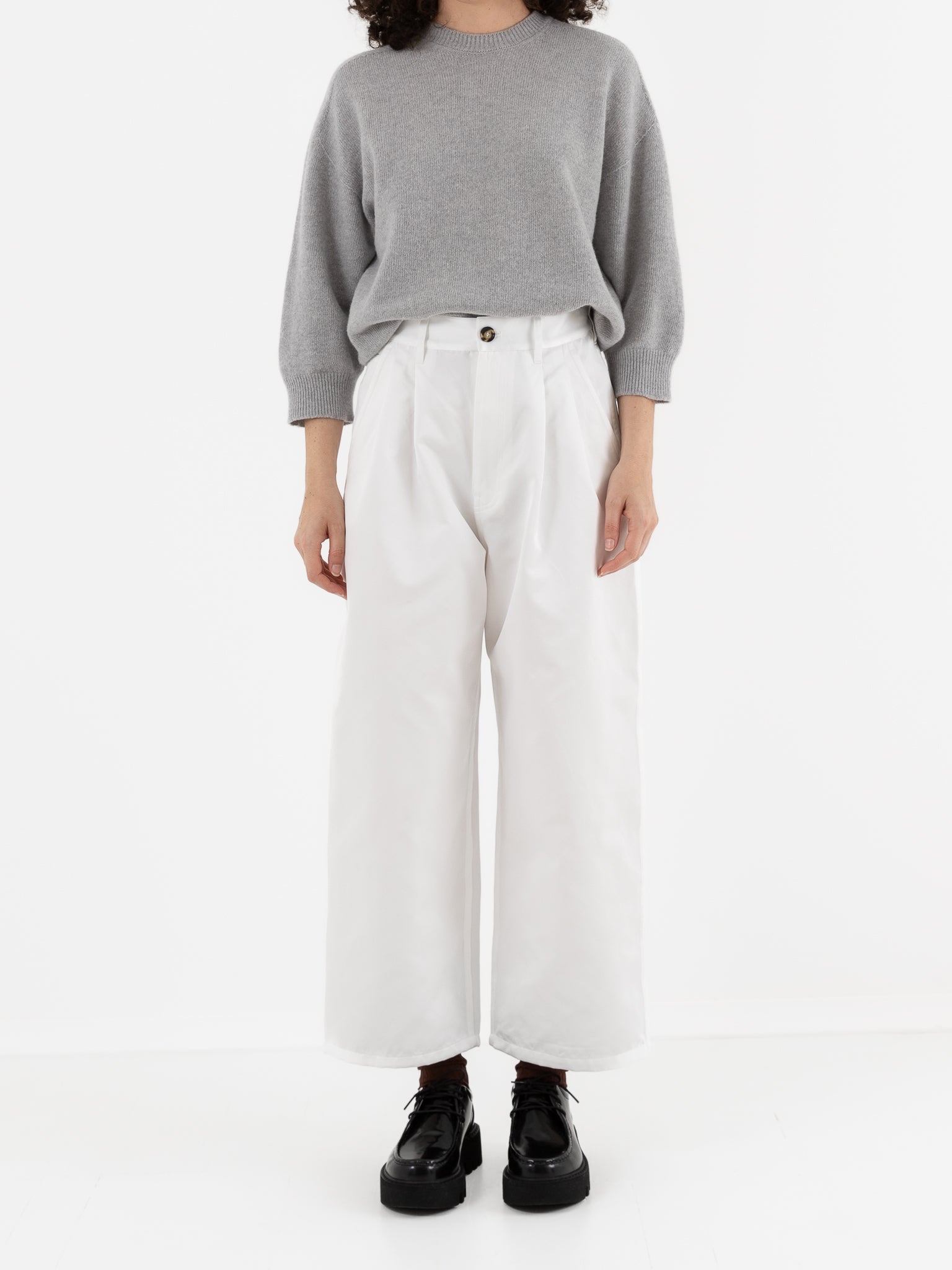 Sofie D'Hoore Polke Pant in Swan - SOFIE D'HOORE at Worthwhile - shop PANT