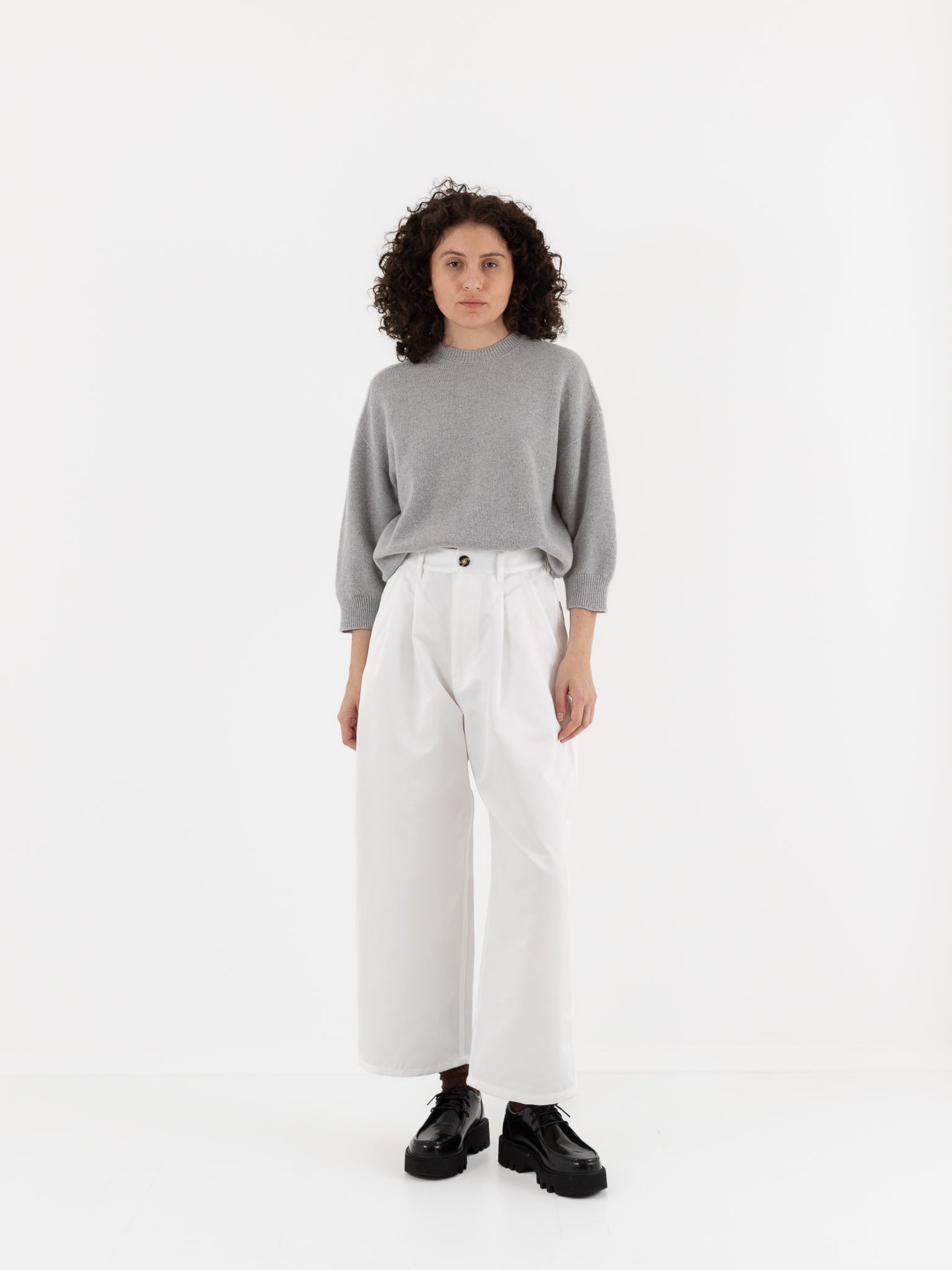 Sofie D'Hoore Polke Pant in Swan - SOFIE D'HOORE at Worthwhile