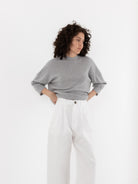 Sofie D'Hoore Polke Pant in Swan - SOFIE D'HOORE at Worthwhile