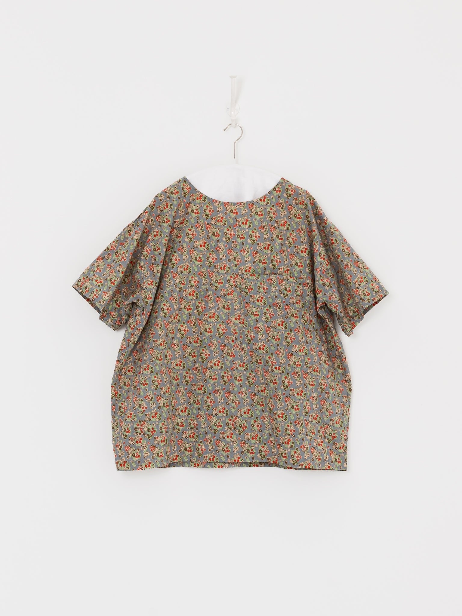 SONO Friedrich Tee in Dusty Blue Floral - SONO at Worthwhile - shop TOP