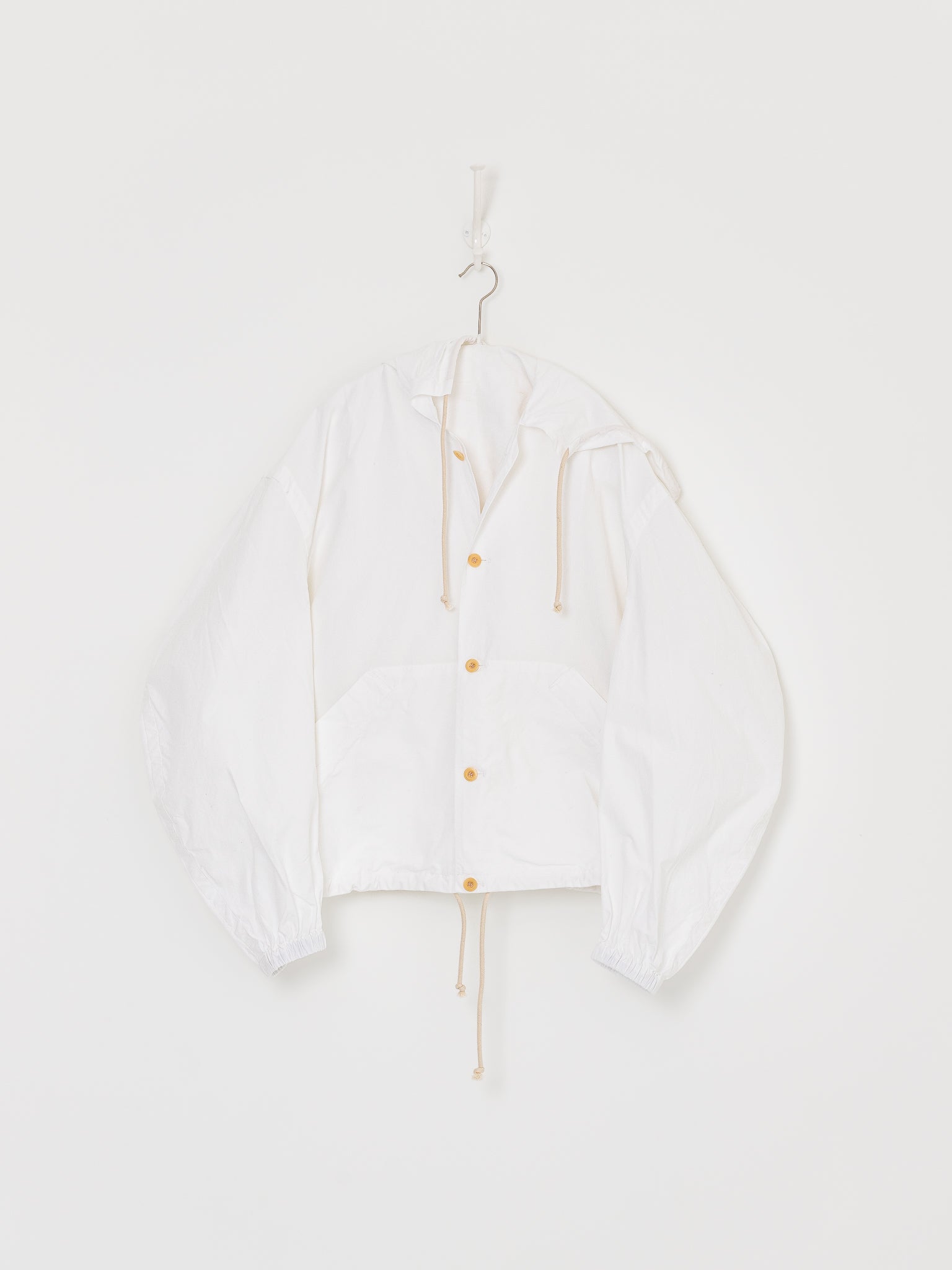 SONO Huckle Hoodie in White - SONO at Worthwhile - shop JACKET