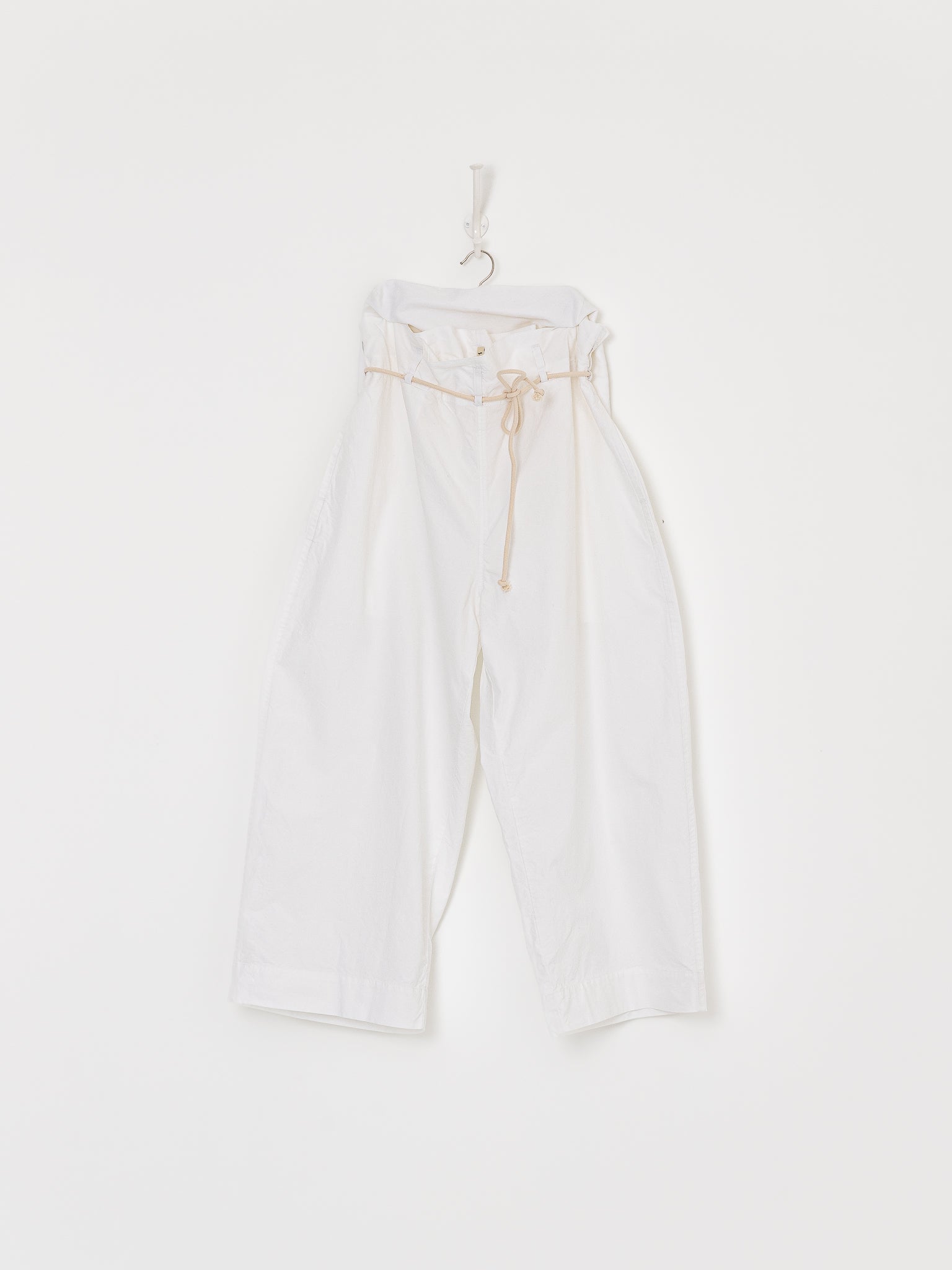 SONO Tucker Trousers in White - SONO at Worthwhile - shop PANT