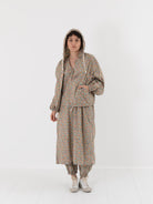 SONO Huckle Hoodie in Dusty Blue Floral - SONO at Worthwhile - shop JACKET