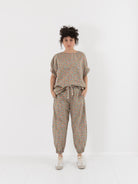 SONO Jamie Joggers in Dusty Blue Floral - SONO at Worthwhile - shop PANT