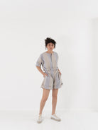 SONO Shanti Shorts in Dusty Stripe - SONO at Worthwhile - shop PANT