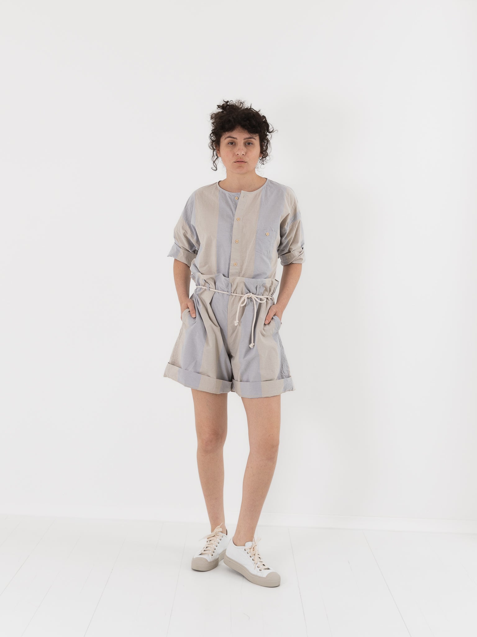 SONO Sheldon Shirt in Dusty Stripe - SONO at Worthwhile - shop TOP