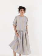 SONO Skye Skirt in Dusty Stripe - SONO at Worthwhile - shop SKIRT