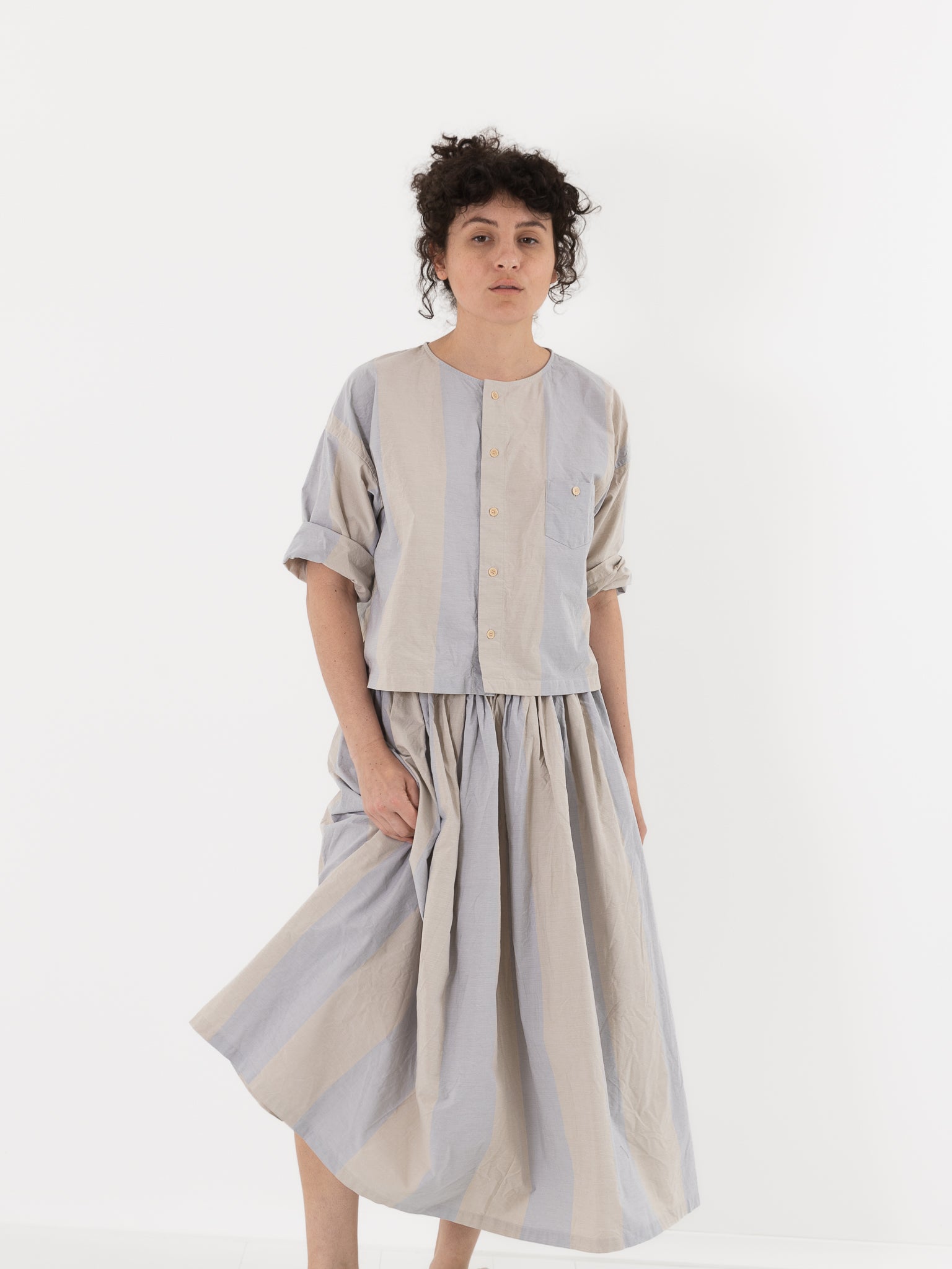 SONO Skye Skirt in Dusty Stripe - SONO at Worthwhile - shop SKIRT