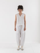 SONO Jamie Joggers in White - SONO at Worthwhile - shop PANT