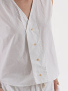 SONO Victor Vest in White - SONO at Worthwhile - shop VEST