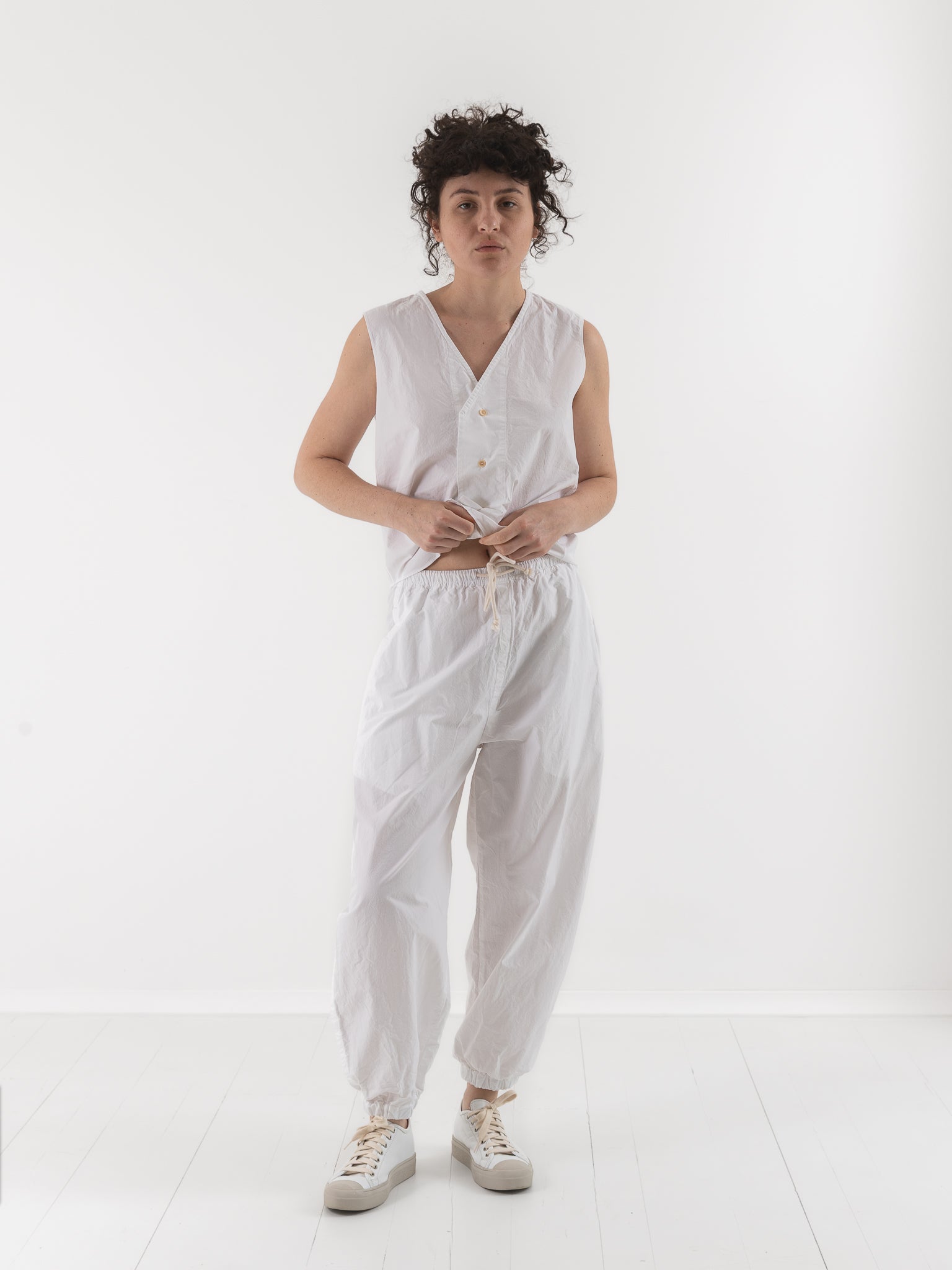 SONO Jamie Joggers in White - SONO at Worthwhile - shop PANT