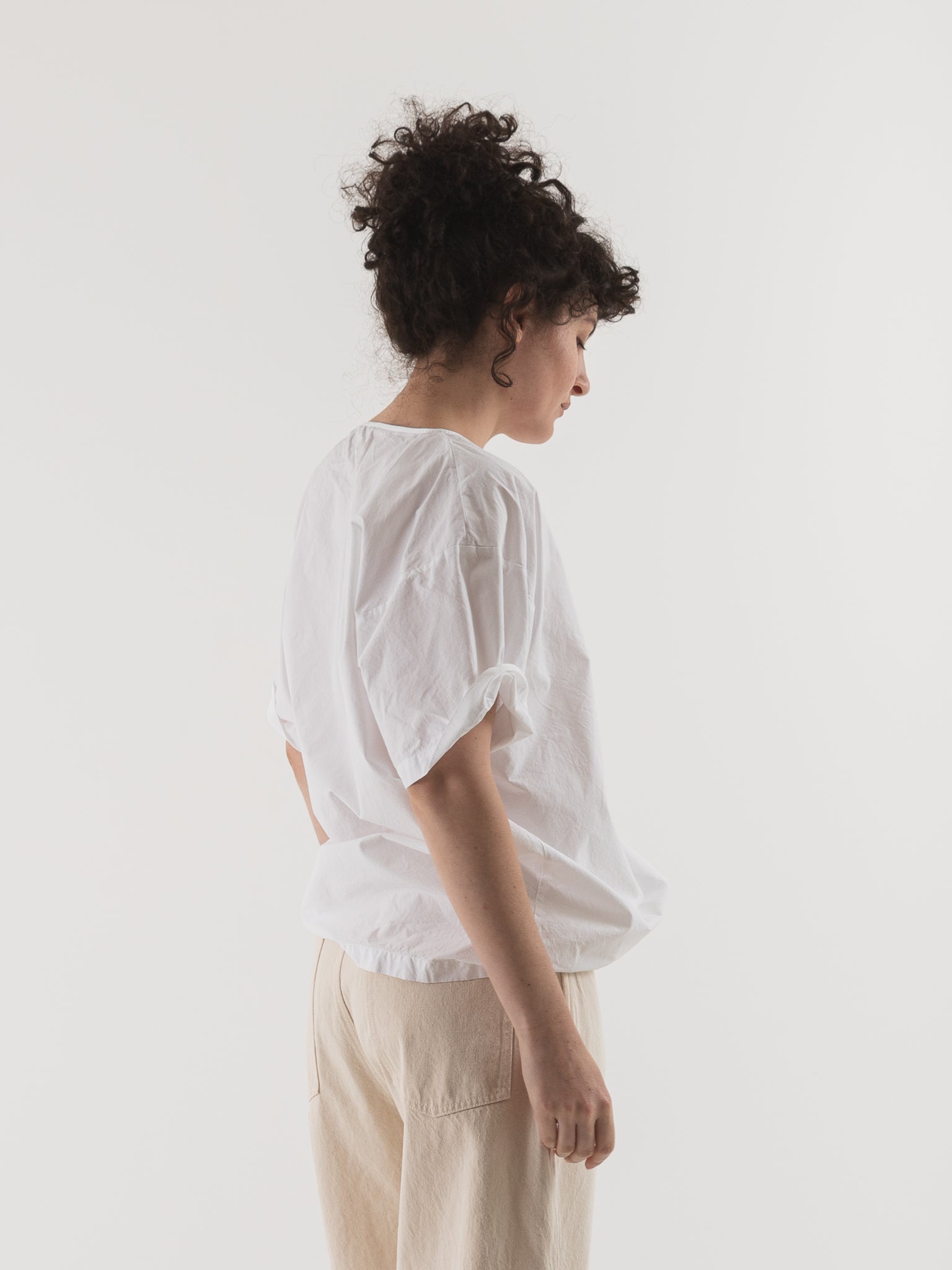 SONO Friedrich Tee in White - SONO at Worthwhile - shop TOP