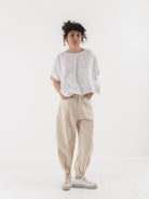 SONO Friedrich Tee in White - SONO at Worthwhile - shop TOP