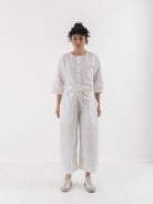SONO Sheldon Shirt in White - SONO at Worthwhile - shop TOP