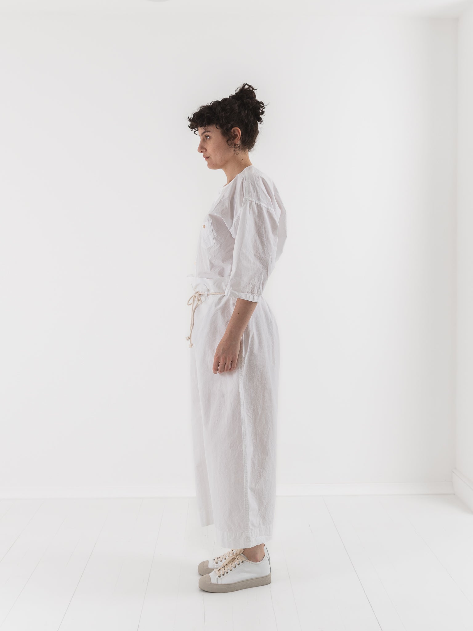 SONO Tucker Trousers in White - SONO at Worthwhile - shop PANT