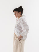 SONO Huckle Hoodie in White - SONO at Worthwhile - shop JACKET