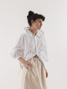 SONO Huckle Hoodie in White - SONO at Worthwhile - shop JACKET