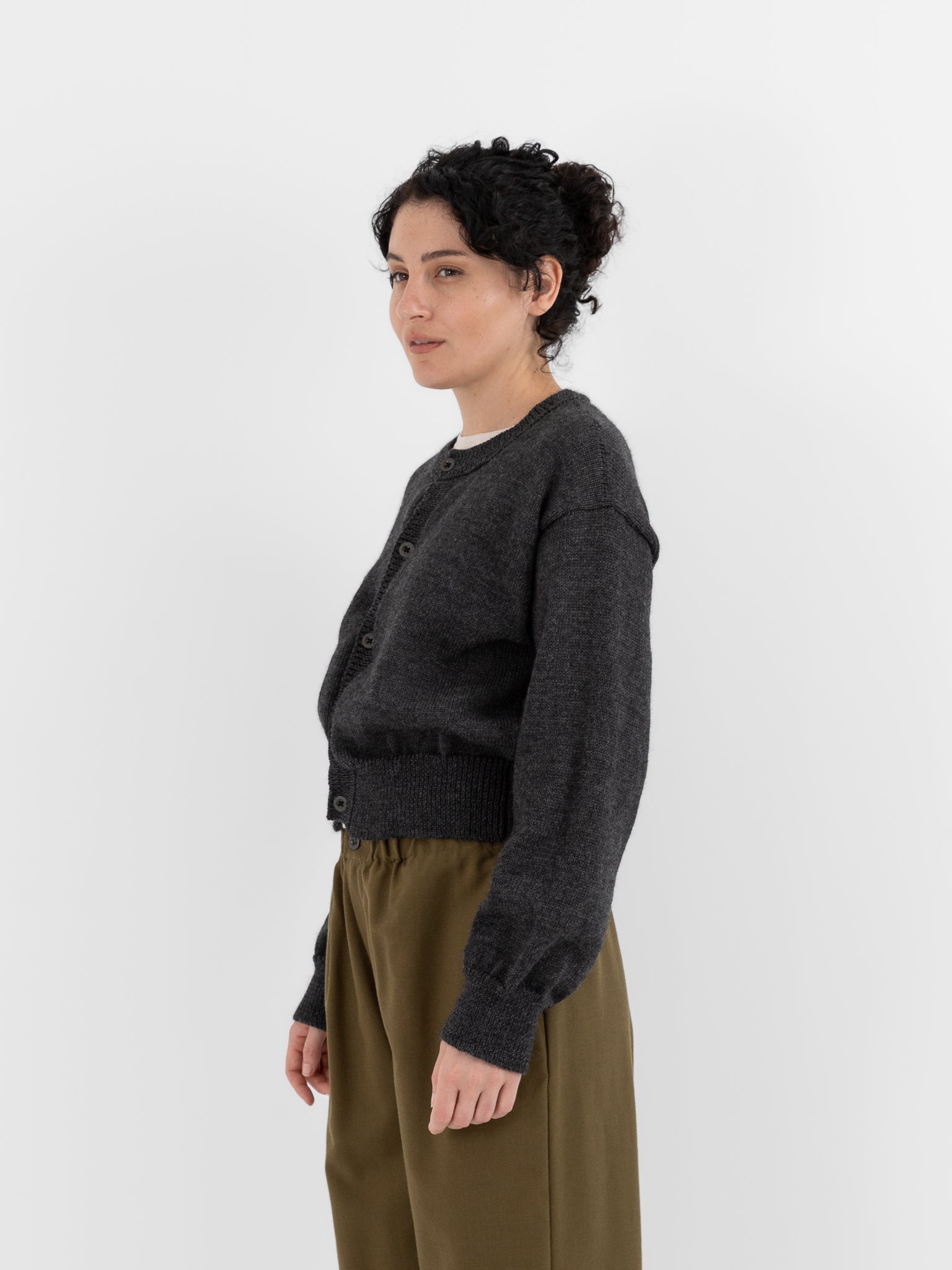 SONO Caspa Cardigan in Charcoal - SONO at Worthwhile - shop CARDIGAN