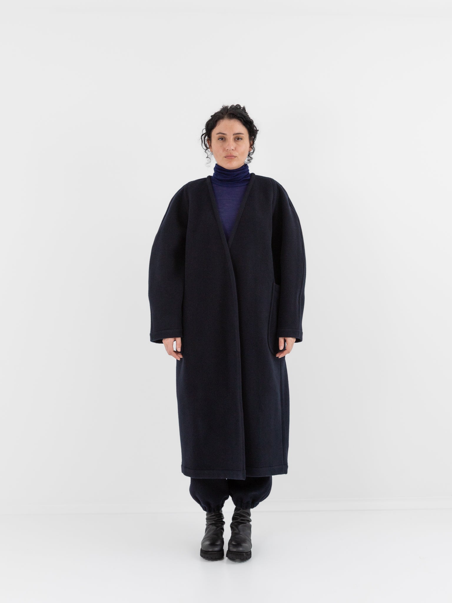 SONO Conor Coat in Navy - SONO at Worthwhile - shop COAT