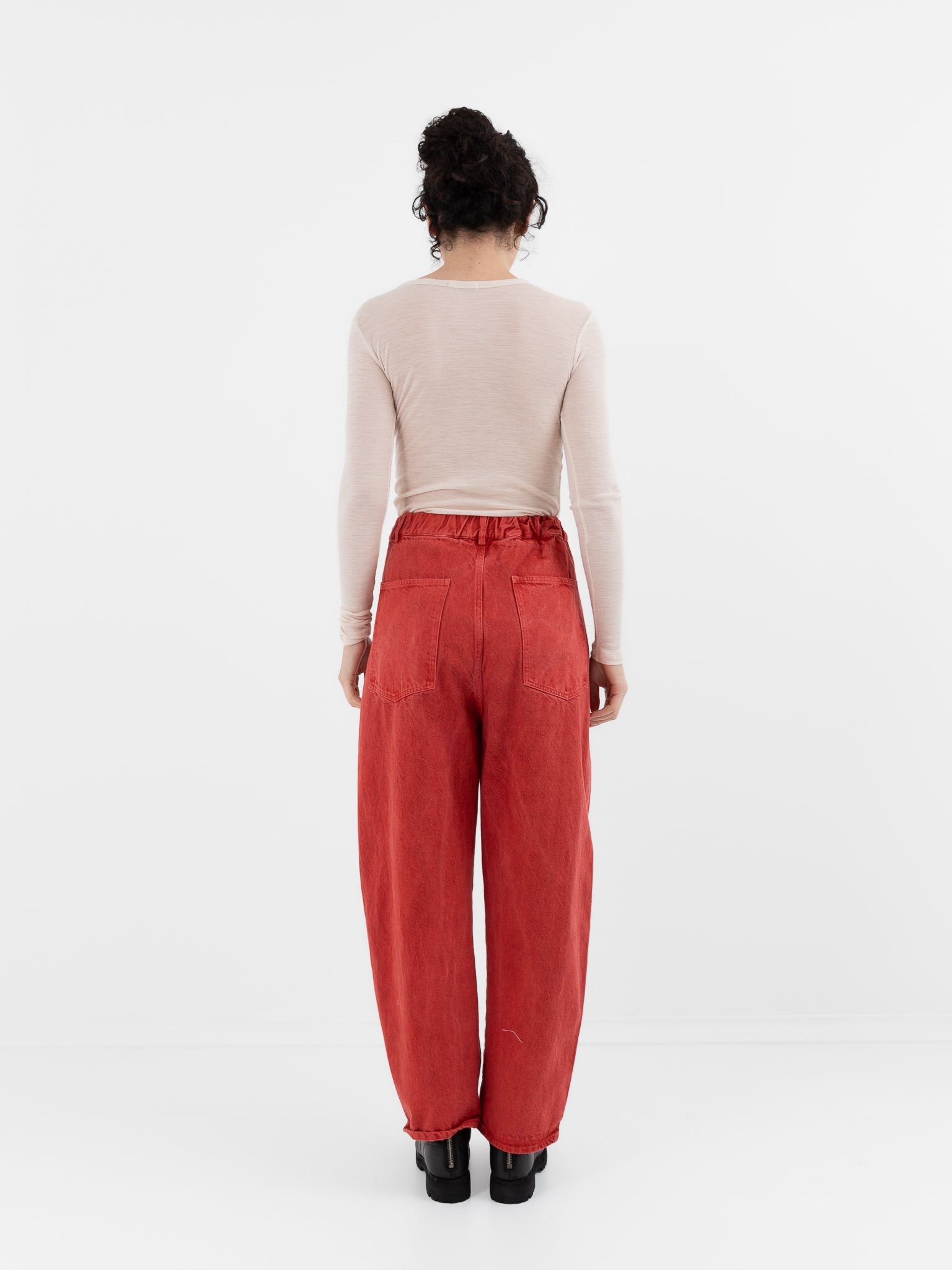 SONO Jah Jeans in Red - SONO at Worthwhile - shop PANT