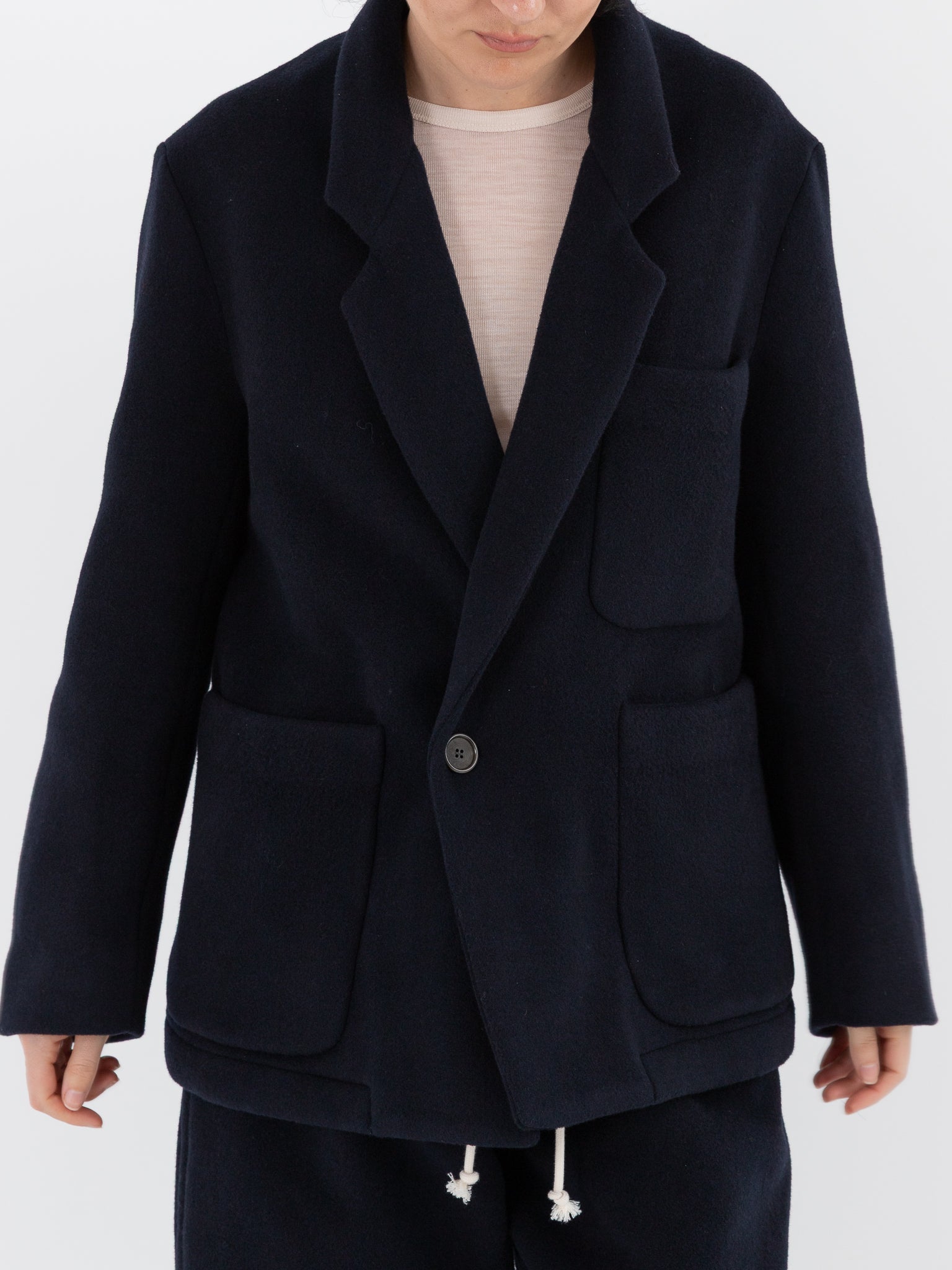 SONO Juri Jacket in Navy - SONO at Worthwhile - shop JACKET