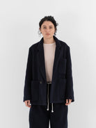 SONO Juri Jacket in Navy - SONO at Worthwhile - shop JACKET