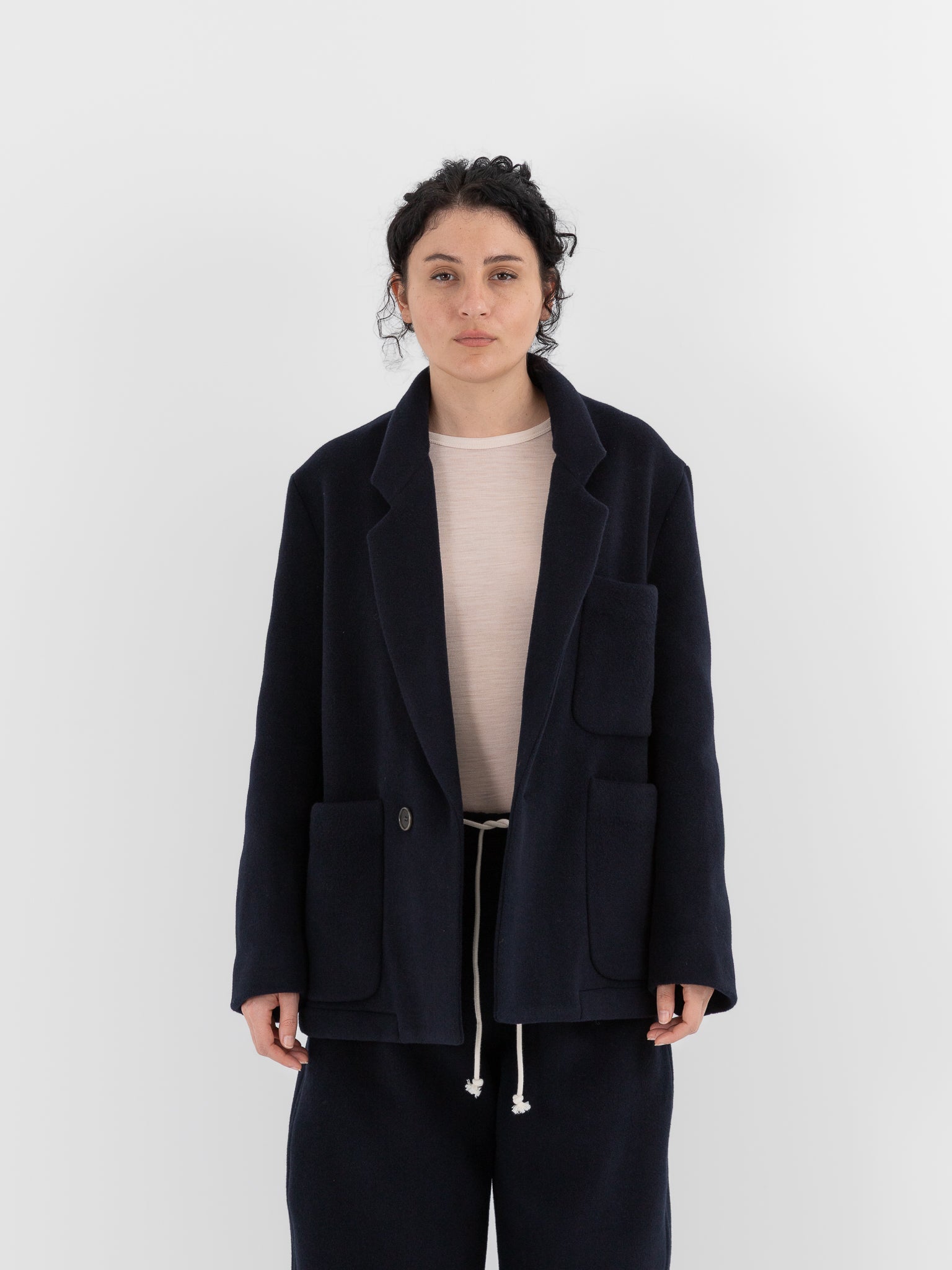 SONO Juri Jacket in Navy - SONO at Worthwhile - shop JACKET