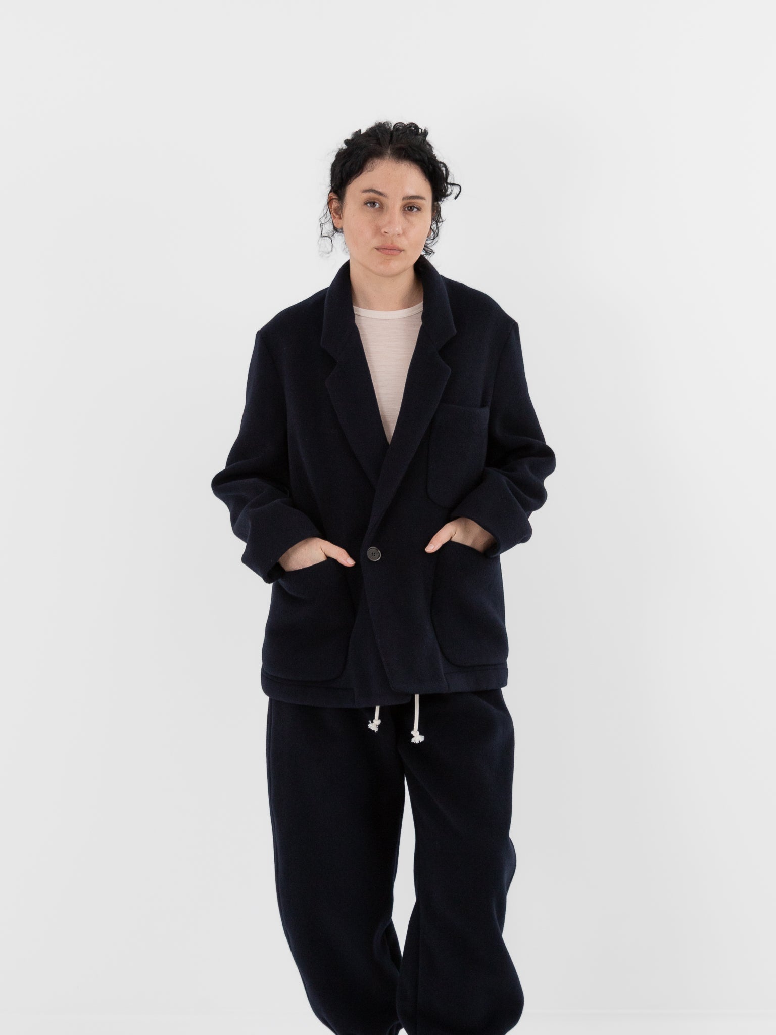 SONO Juri Jacket in Navy - SONO at Worthwhile - shop JACKET