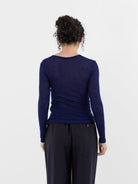 SONO Luna Tee in Indigo - SONO at Worthwhile - shop TOP