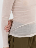 SONO Luna Tee in Natural - SONO at Worthwhile - shop TOP